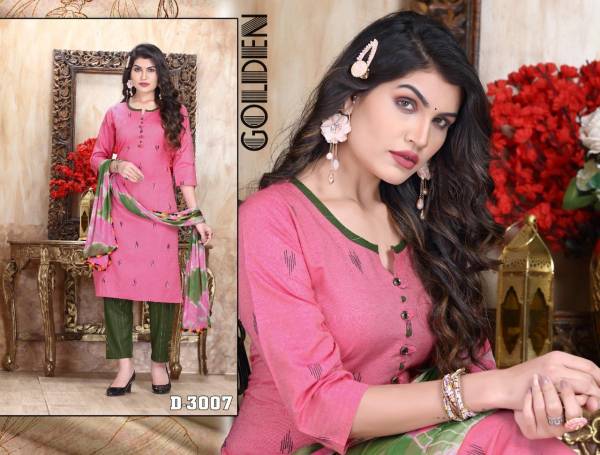 Riyaa Diamond 1 Cotton Printed Casual Wear Ready Made Suit Collection